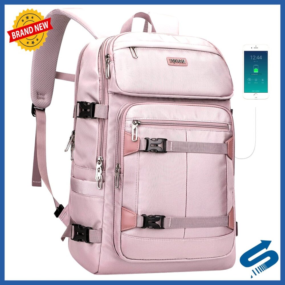 Large Travel Backpack Flight Approved Carry On Laptop Bag Casual Luggage